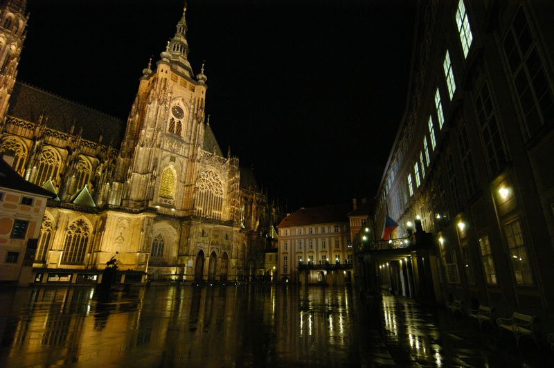 Piece and quiet at the Prague Castle