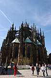 Eastern side of St Vitus Cathedral