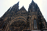 Rose window and the Twin western spires