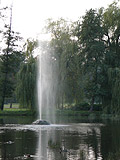 Fountain in Stromovka park