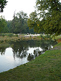 Stromovka park attracts people for long walks