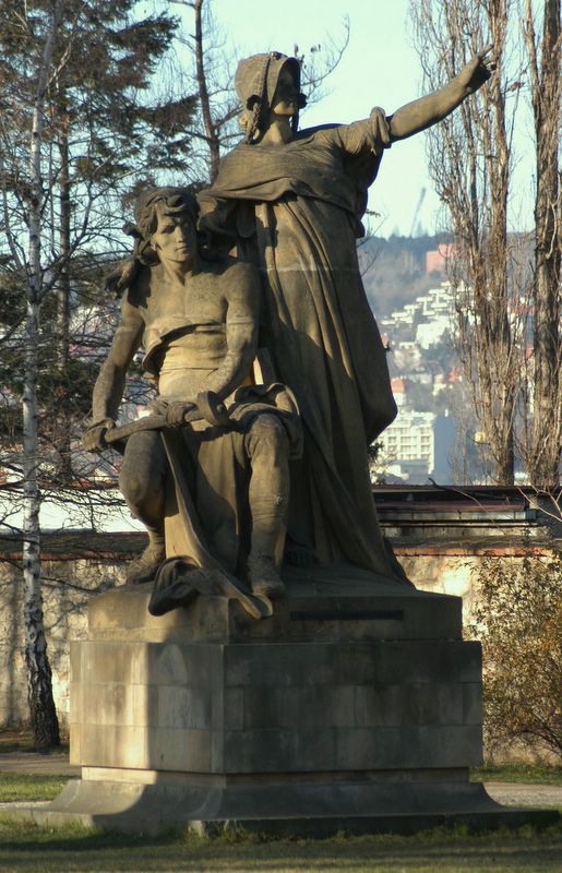 Libuse and Premysl by Josef Myslbek