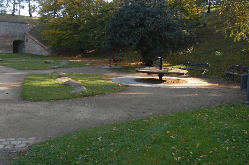 Children wheel in Vysehrad fortress