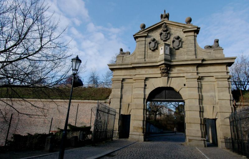 The Brick Gate at Vysehrad