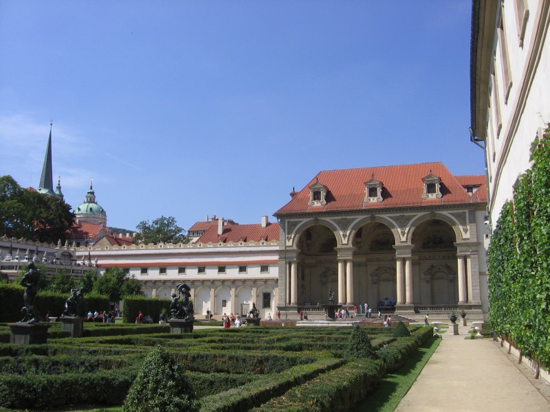 Garden at the Wallenstein Palace
