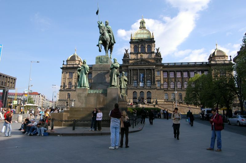 Equestrian statue of St. Wenceslas