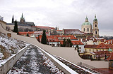 View at Prague Castle and Lesser Town